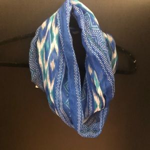 Blue Loop Scarf